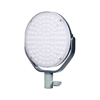 Nanlite miro 30C 30W Rgbw Led Round Panel Light, Bundle with 10000mAh 38.5Wh Qi Wireless Power Bank and Power Bank Holder