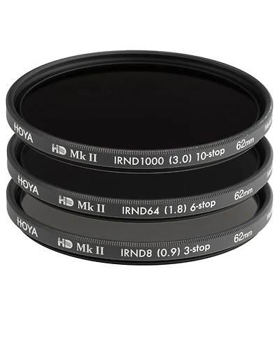 Hoya 62mm Hd Mkii Irnd Neutral Density Filters Kit