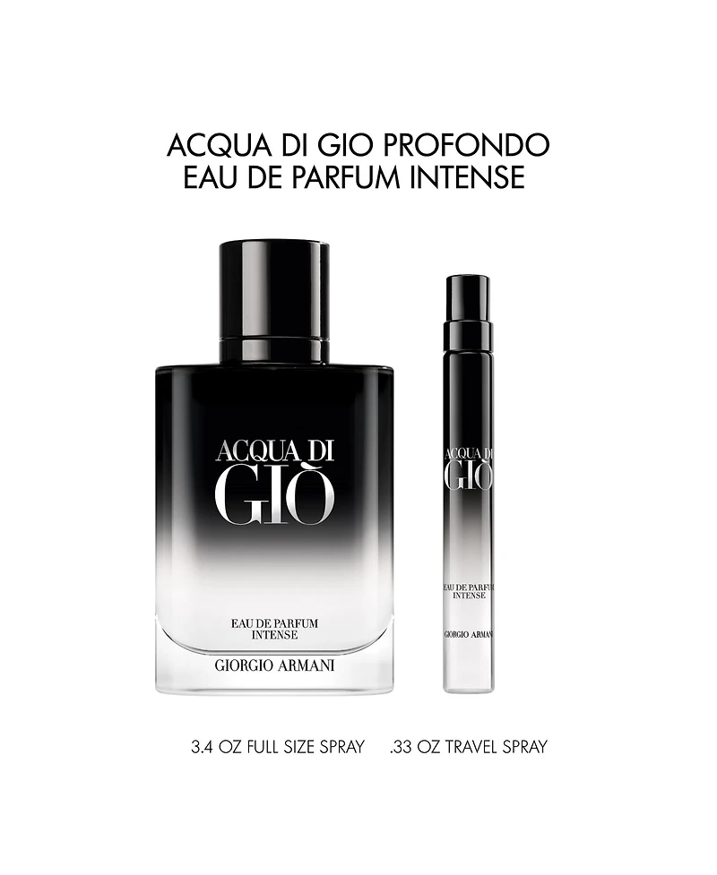 Armani 2-Pc. Acqua Di Gio Eau de Parfum Spray Intense and Travel Spray Father's Day Gift Set