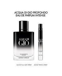 Armani 2-Pc. Acqua Di Gio Eau de Parfum Spray Intense and Travel Spray Father's Day Gift Set