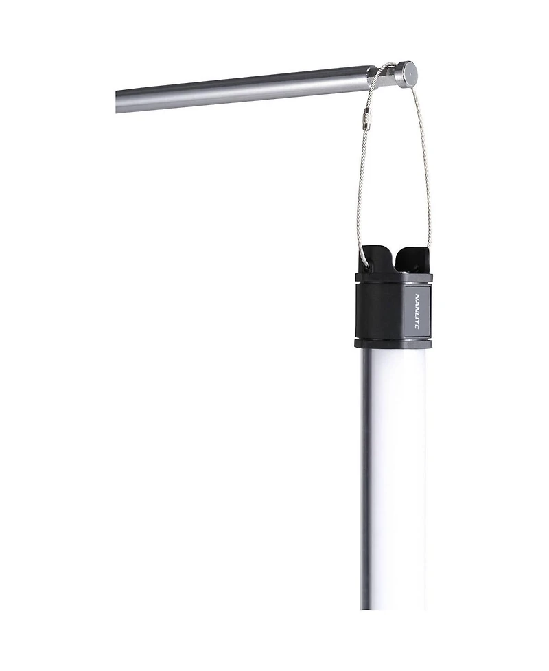 Nanlite PavoTube Ii 30C 4' 60W Rgbww Led Tube 4-Light Kit, Bundle with 4x Foldable Floor Stand