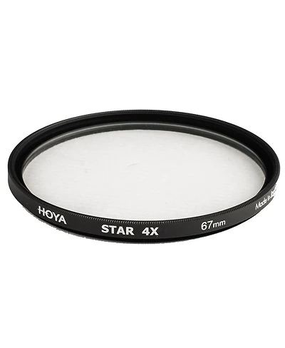 Hoya 67mm Creative Star 4X Cross Screen Glass Filter