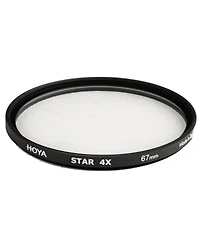 Hoya 67mm Creative Star 4X Cross Screen Glass Filter