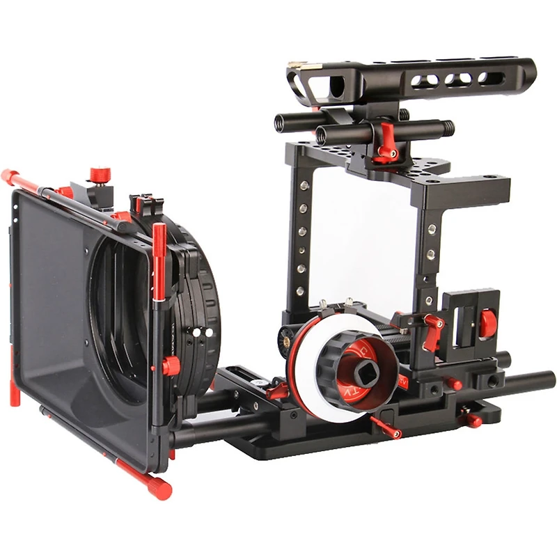 Came-tv Dslr Cage with Hand Grip for Panasonic GH4, Sony A7s and Canon 5D Mark Iii Cameras