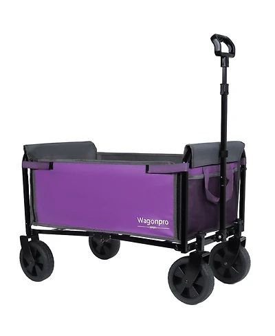 Mondawe All-in-One Convertible Utility Carts - Bench Seat/Dog Tether All-Terrain Wheels