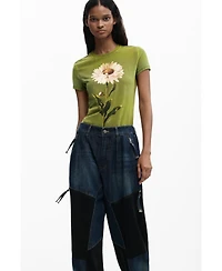 Desigual Women's Patchwork denim trousers