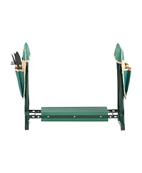 Sugift Folding Garden Kneeler Seat with 2 Tool Bags and 18mm Eva Foam Cushion