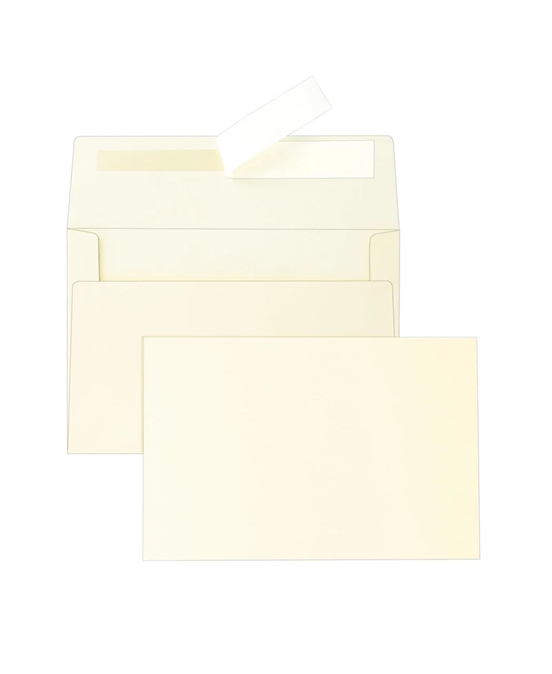 Gnuadz Greeting Cards Envelopes Single Panel Cardstock Printable Self Seal Diy Invitations