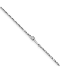Macy's Wheat Chain Necklace in Platinum