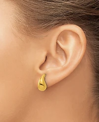 Macy's Teardrop Stud Earrings in 18k Yellow Gold