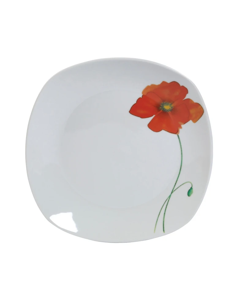 Tabletops Unlimited Poppy 16-Pc. Set, Service for 4