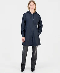 Rains Women's Hooded A-Line Rain Jacket