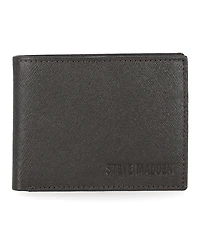 Steve Madden Men's Saffiano Passcase Wallet