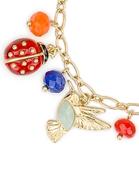 Patricia Nash Ladybug Collection Mini Charm Bracelet
