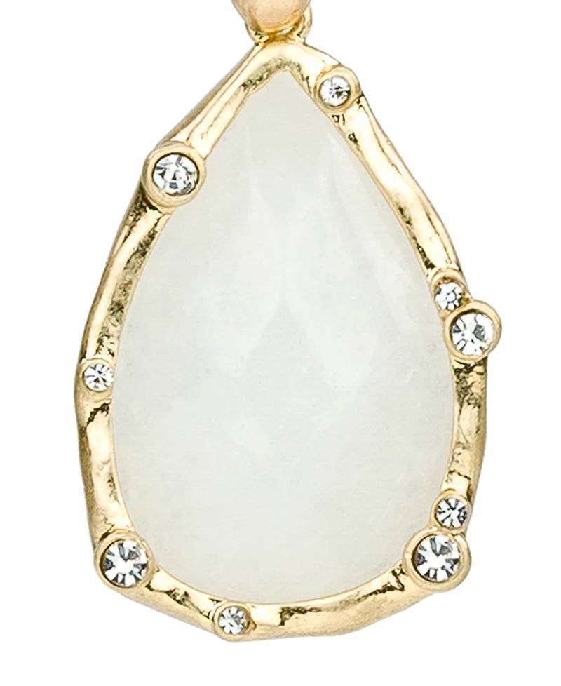 Patricia Nash Semi-Precious Stone Collection Tear Drop Earrings