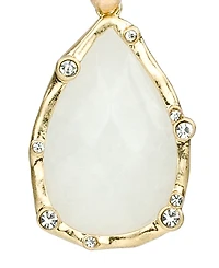Patricia Nash Semi-Precious Stone Collection Tear Drop Earrings