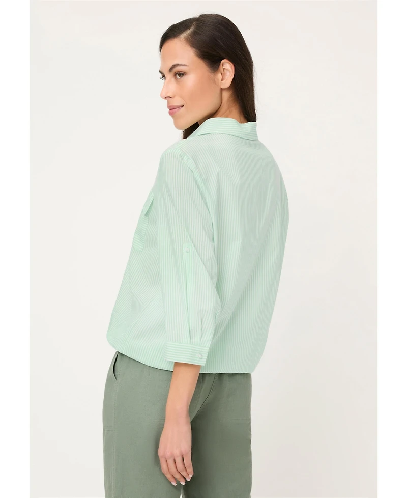 Olsen Women's Stripe Blouse