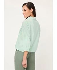 Olsen Women's Stripe Blouse
