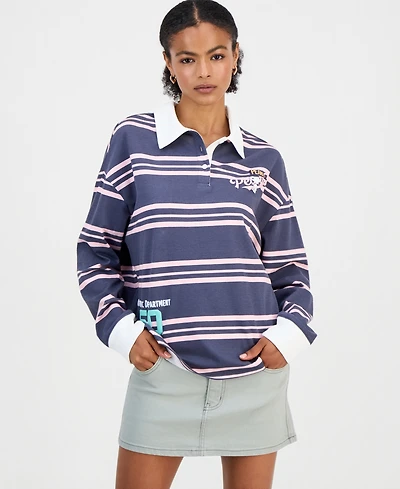 Peanuts Juniors' Striped Rugby Shirt