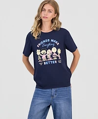 Peanuts Juniors' Social Club Graphic T-Shirt