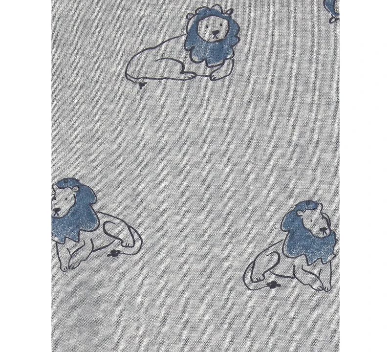 Carter's Baby Boys' Lion Print Long-Sleeve Bodysuits, 4-Pack