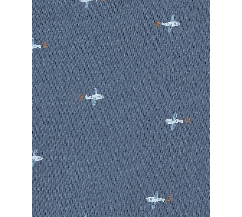 Carter's Baby Boys' Airplane Print Short-Sleeve Bodysuits, 5-Pack
