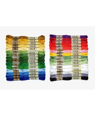 Gnuadz Embroidery Floss Holiday Decor Skeins Pack