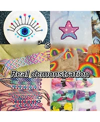 Gnuadz Friendship Bracelet Kit Unicorn Mermaid