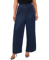 Msk Plus Side Slit Cropped Pull-On Pants