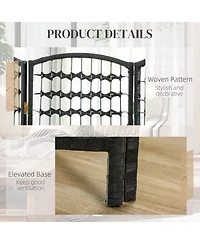 Homcom Panel Room Divider, Folding Screen, 5.6