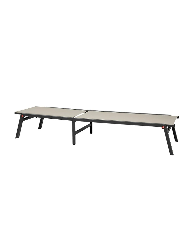 Gouun Chaise Lounge Set of 2 for Pool and Patio