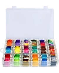 Gnuadz Embroidery Floss Bracelet Thread Organizer Box 108 Colors