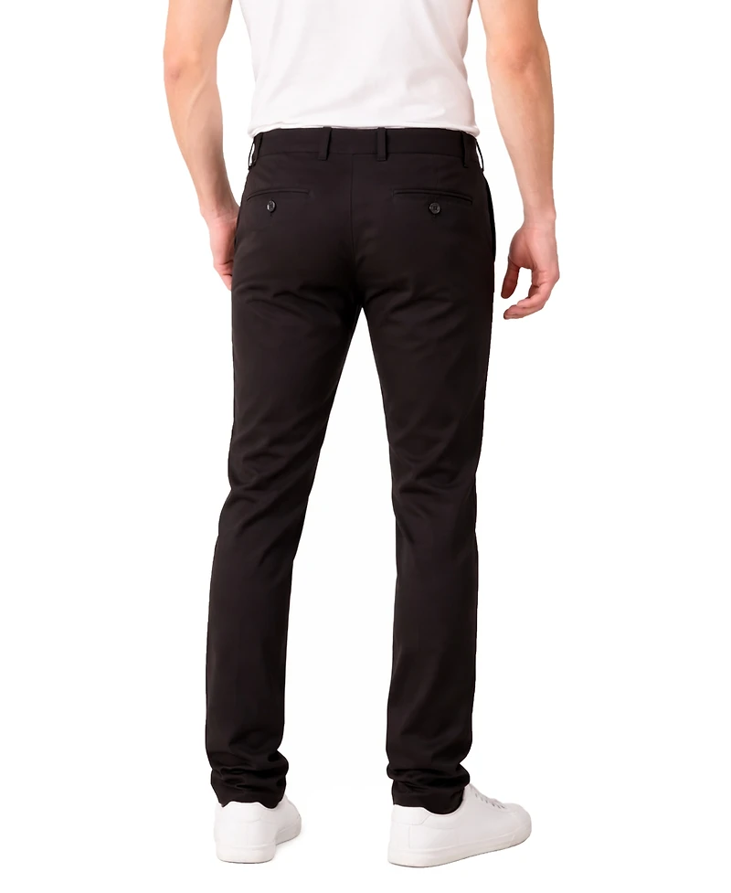 Galaxy By Harvic Men's Super Stretch Slim-Fit Chino Pants