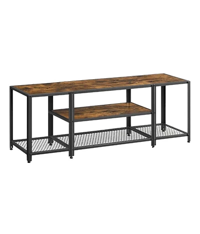 Slickblue Modern Tv Stand for TVs up to 65 Inches with Storage Shelves