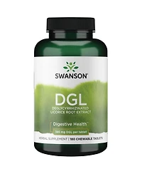 Swanson Dgl Licorice 385 Milligrams 180 Chewable Tablet