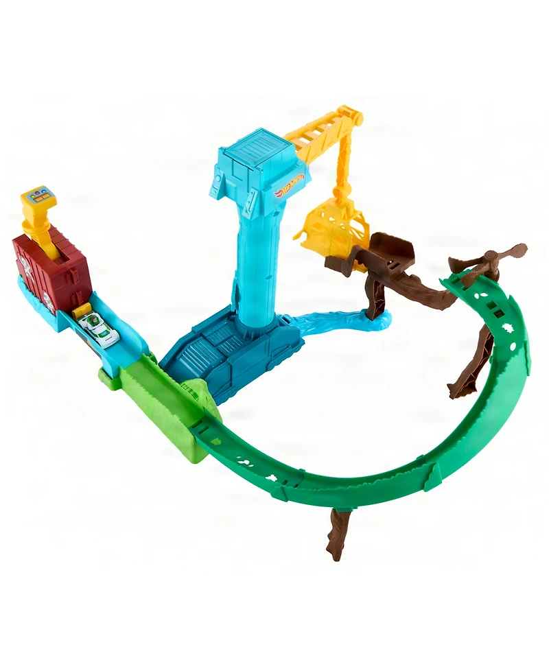 Hot Wheels Superstar Speeders Hi-Tech Buzz Lightyear's Star Command Adventure Track Set