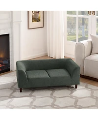 Clihome Dog Sofa with Arms and Backrest, Modern Pet Bed for Small/Medium Dogs