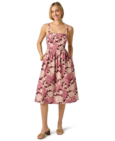 Adrianna Papell Women's Square Neck Dress