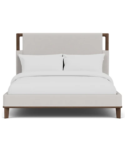 Amelie 62" Wood Upholstered King Bed