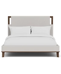 Amelie 62" Wood Upholstered King Bed