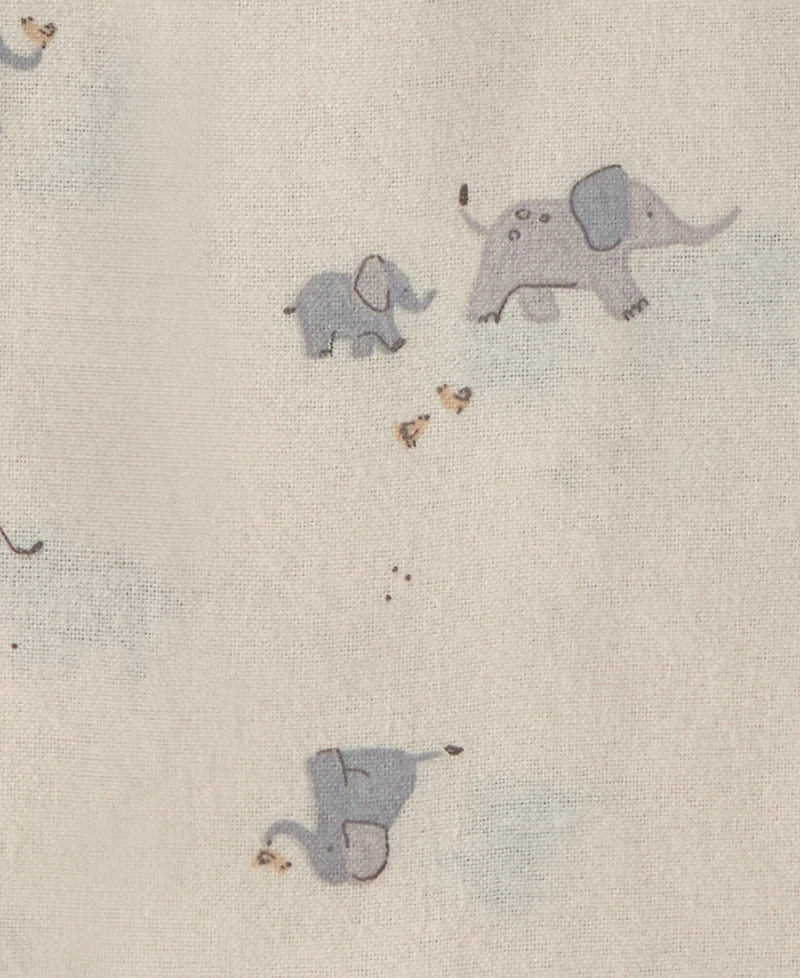 Carter's Baby Boys' and Baby Girls' Elephant Receiving Blankets, 4-Pack
