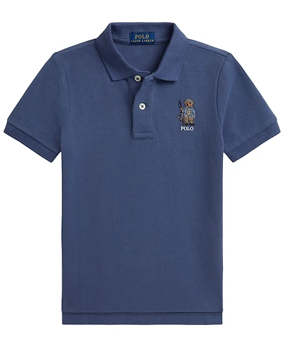 Polo Ralph Lauren Boys' 2T-7 Bear Short-Sleeve Shirt