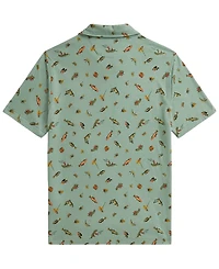 Polo Ralph Lauren Boys' 8-20 Fishing Print Short-Sleeve Shirt
