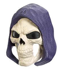 Masters of the Universe Skeletor Mask Movie Look, Lights & Sounds Roleplay Costume Face Cover