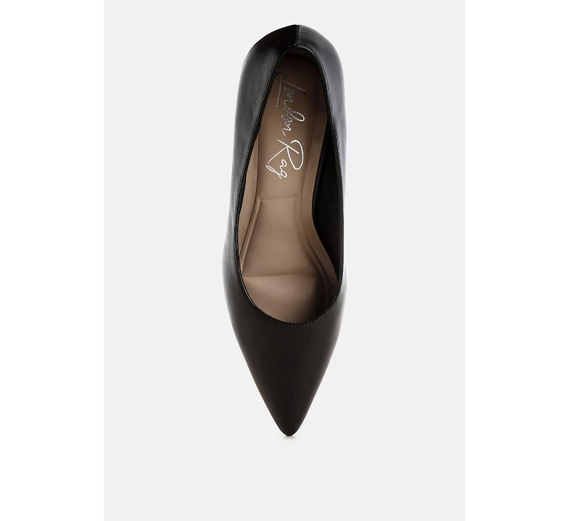 London Rag Women's Blara Pointed Toe Pump Heels