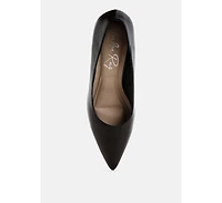 London Rag Women's Blara Pointed Toe Pump Heels