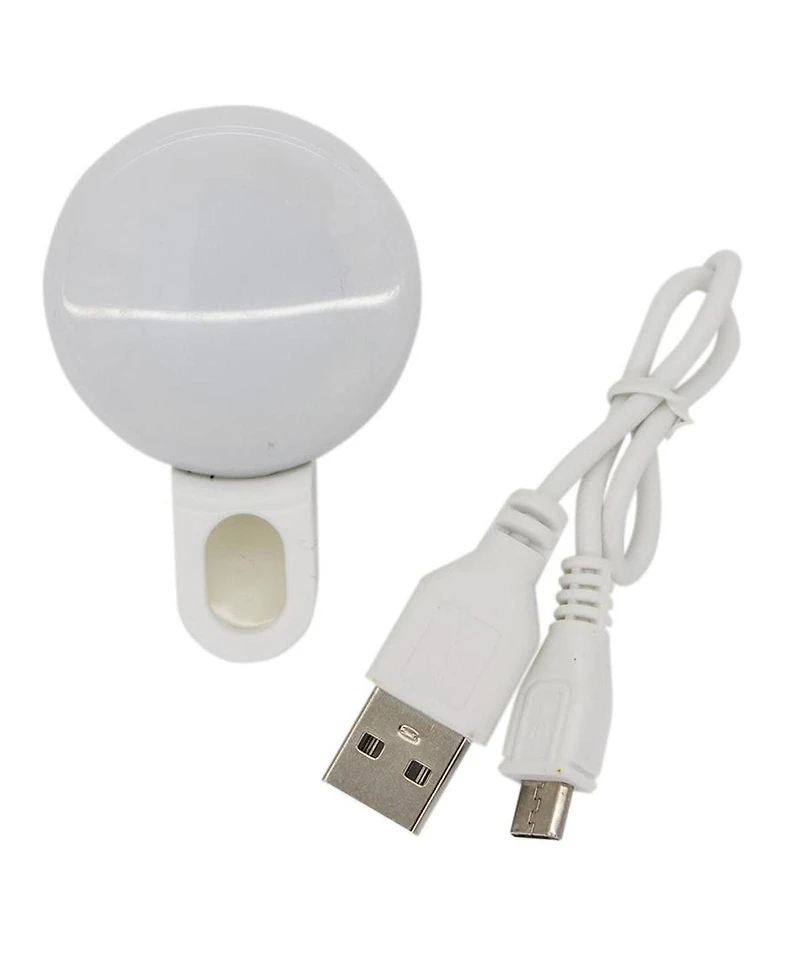 Dlc Bi-Color Round Light with Phone Clip