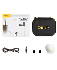 Deity Microphones W.Lav DA5 Bundle, Includes W.Lav Microphone with DA5 Microdot Adapter for Lectrosonics Transmitter