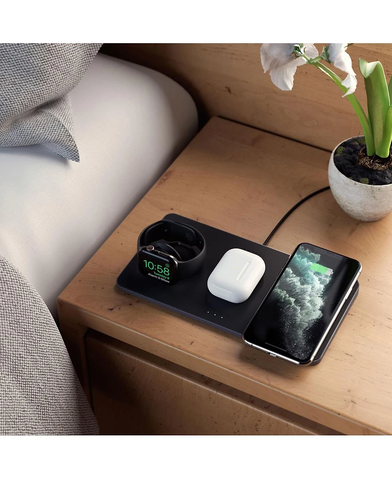Satechi 7.5W Trio Wireless Charger with Magnetic Pad