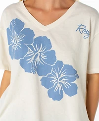 Roxy Women's Oversized V-Neck T-Shirt